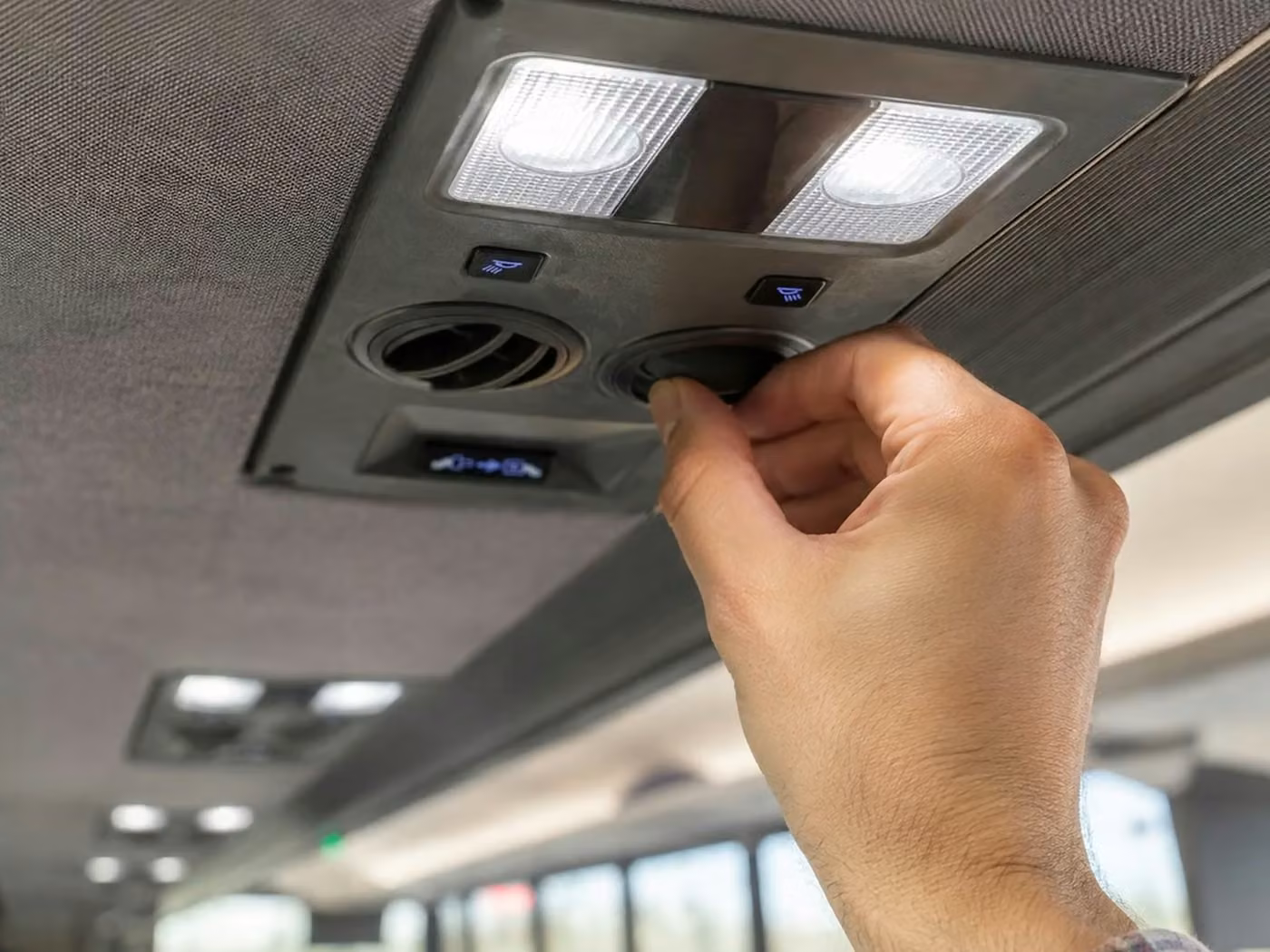 brownsburg charter bus climate control
