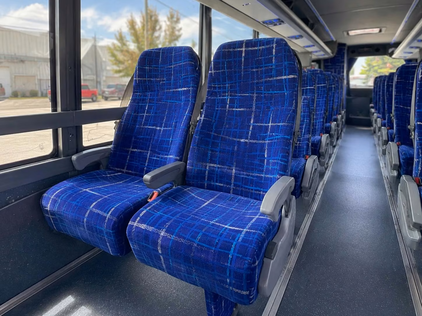 brownsburg charter bus interior 2