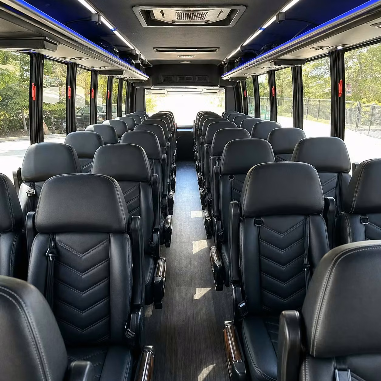 brownsburg minibus interior 3