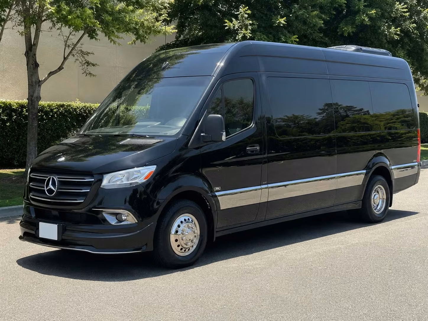 brownsburg sprinter van rental with driver