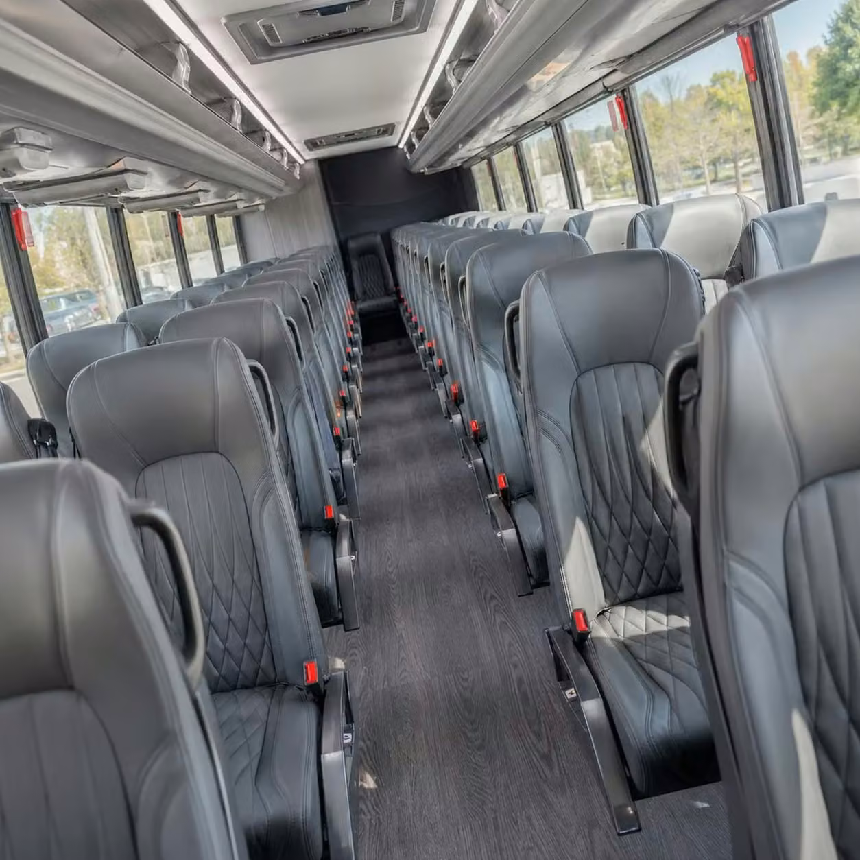 30 passenger minibus inside